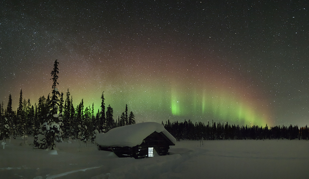 finally... we got to see the Northern Lights